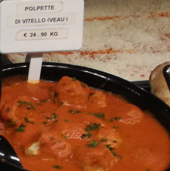 POLPETTE DI VITELLO (VEAU)