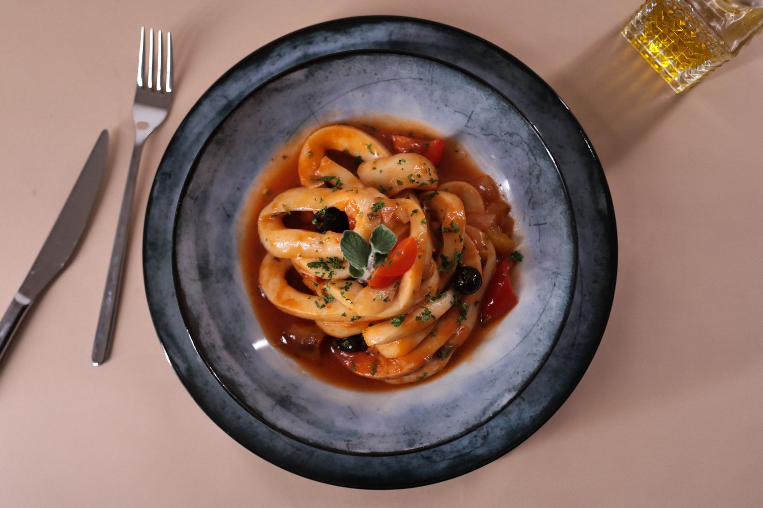 Calamars à la sicilienne