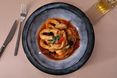 Calamars à la sicilienne