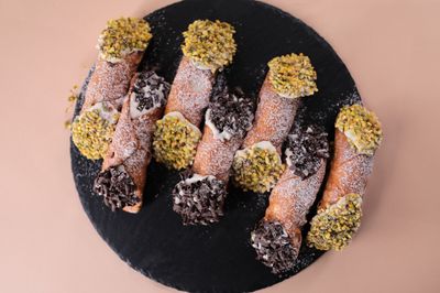 CANNOLI SICILIENS AUX PISTACHES