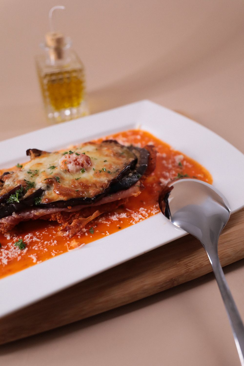 Escalope De Poulet à la Parmigiana Escalope De Poulet à la Parmigiana