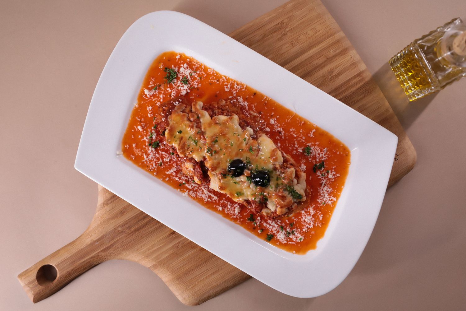 Escalope De Poulet à la  Parmigiana