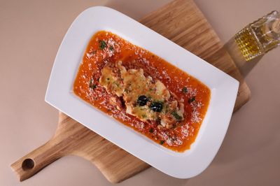 Escalope De Poulet à la  Parmigiana