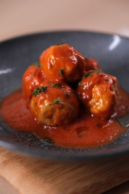 Boulette Pure Veau à la sauce tomate