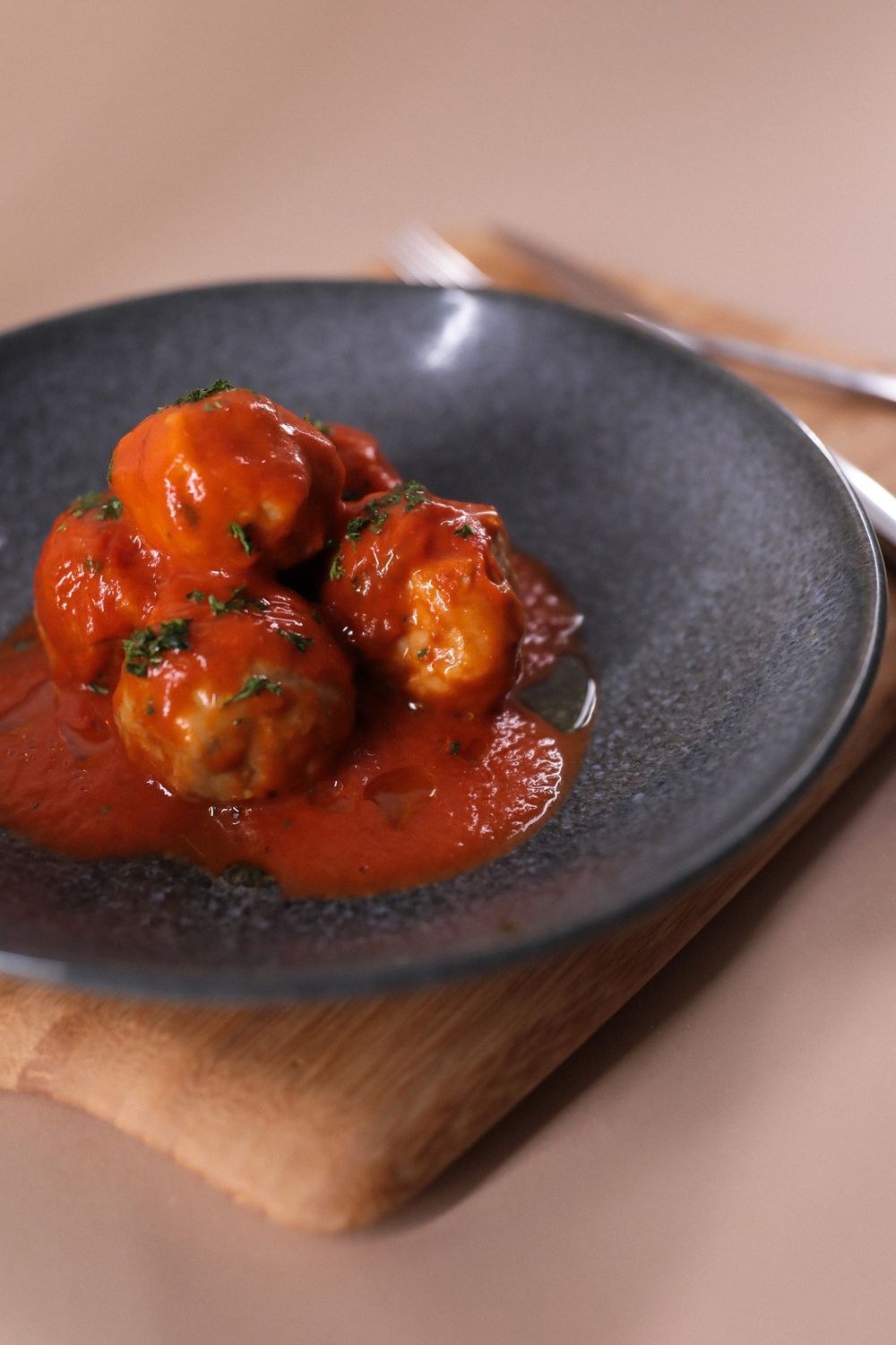 Boulette Pur Veau à la sauce tomate