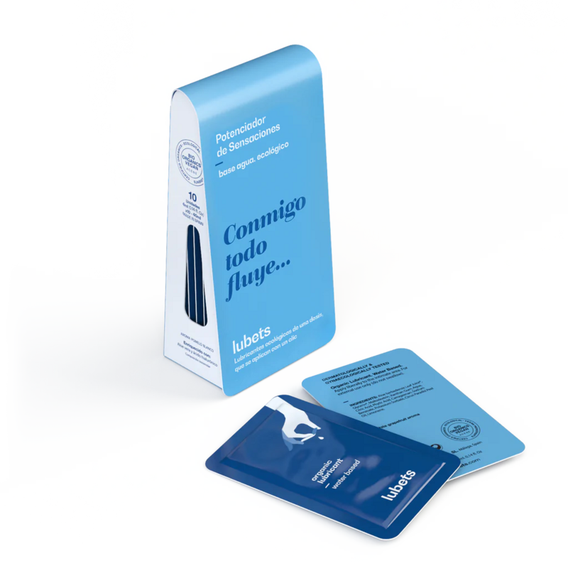 LUBETS - Lubricante potenciador de sensaciones base agua ecológico