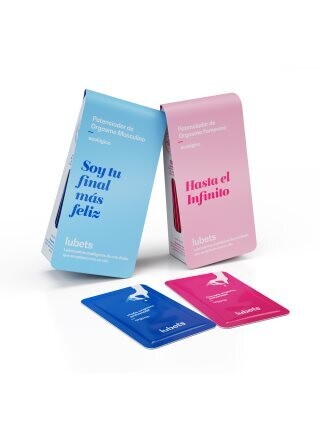 LUBETS DUO - Pack estimulador orgasmo femenino y masculino
