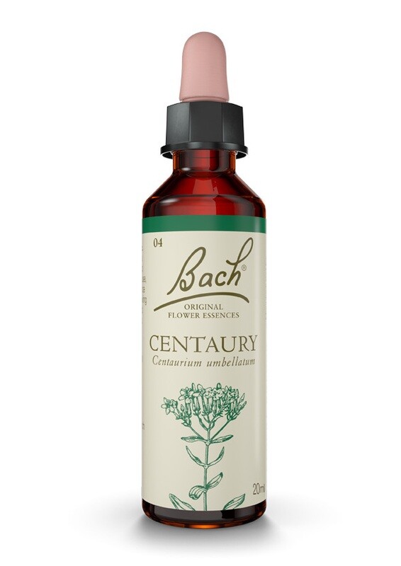 CENTAURY (CENTAURA MENOR) - HIPERSENSIBILIDAD - FLORES DE BACH