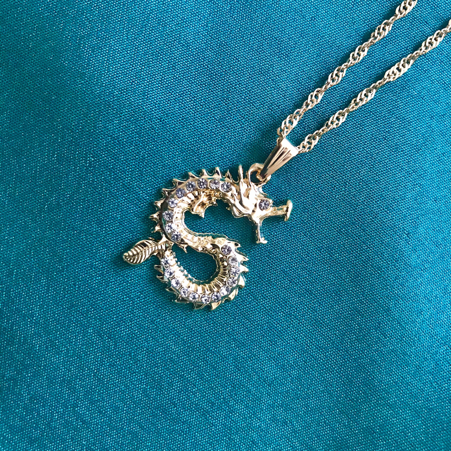 “Bling dragon” Necklace