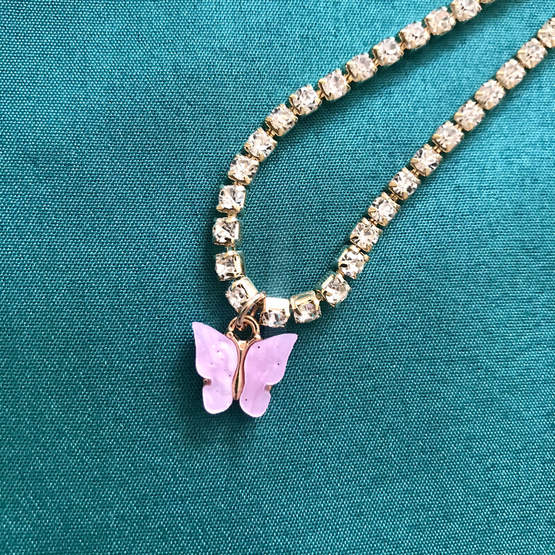 “Icy butterfly” Necklace