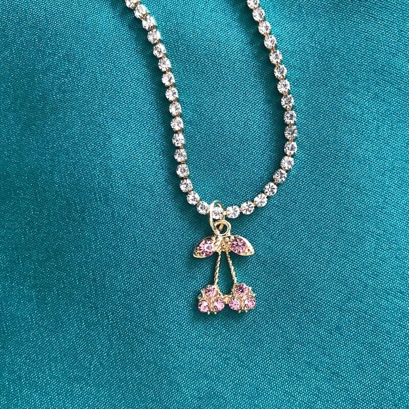 “Crystal Cherry” Necklace