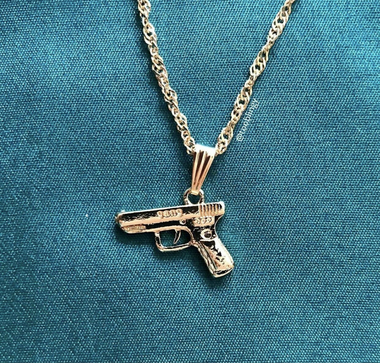 “Dainty Gun” Necklace