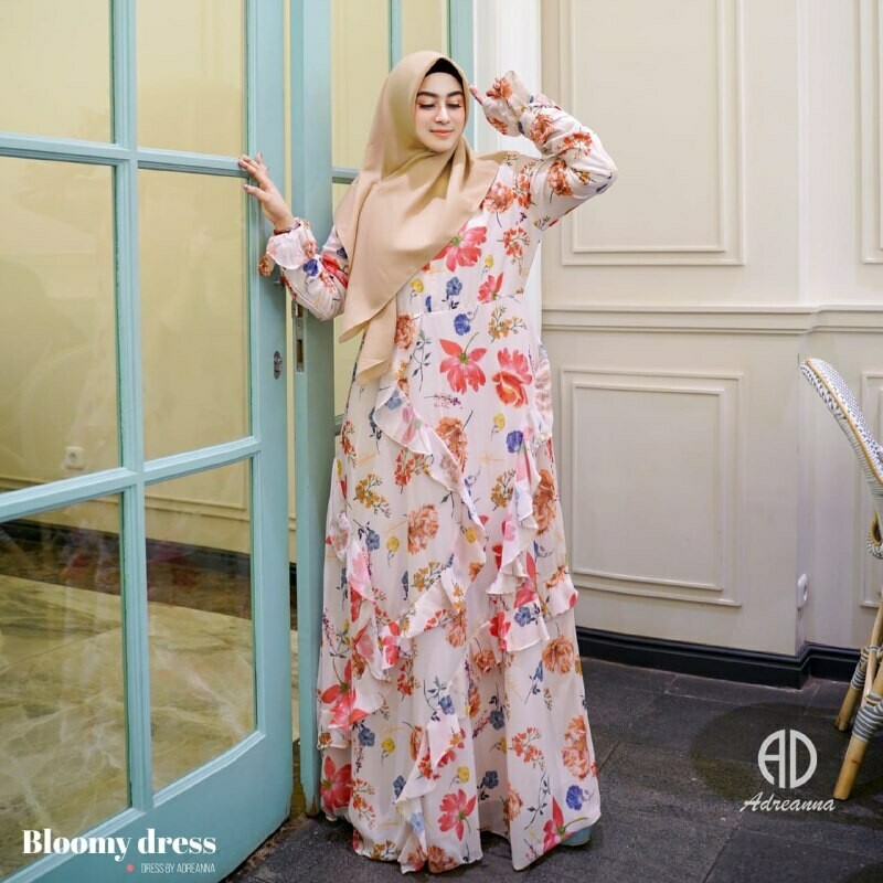 Gamis Bloomy Dress by Adreanna