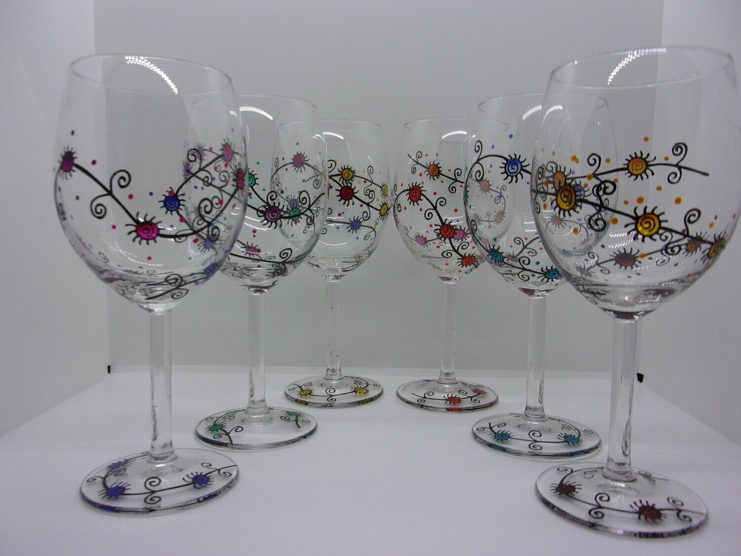 6 verres à vin 30 cl. 20201109 (200)