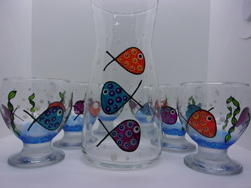 Ensemble carafe et 6 verres boules 20201110 (17) Ensemble carafe et 6 verres boules 20201110 (17)