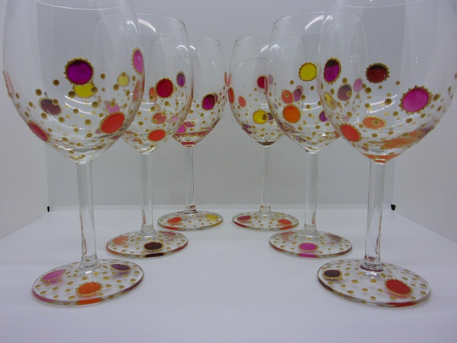6 verres à vin 30 cl. 20201110 (91)