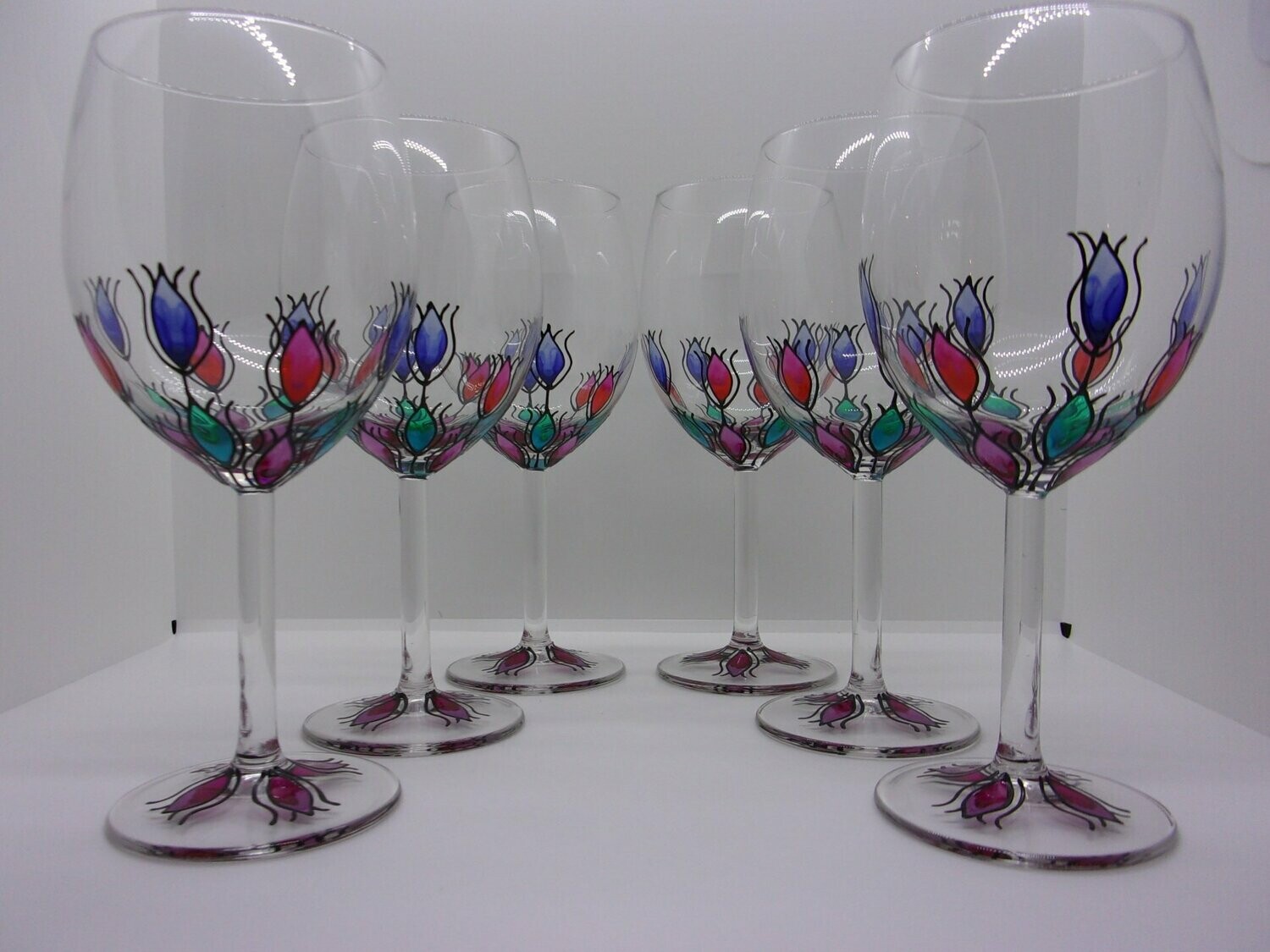 6 verres à vin 30 cl. 20201110 (139)
