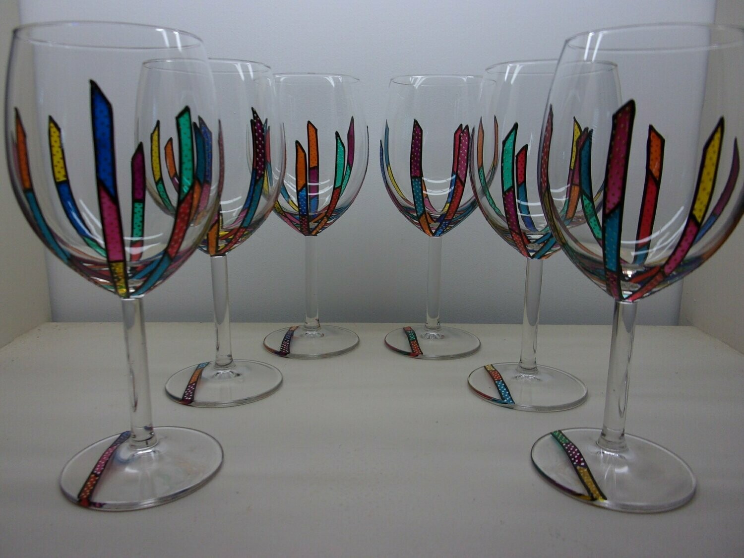 6 verres à vin 30 cl. 20201031 (149)