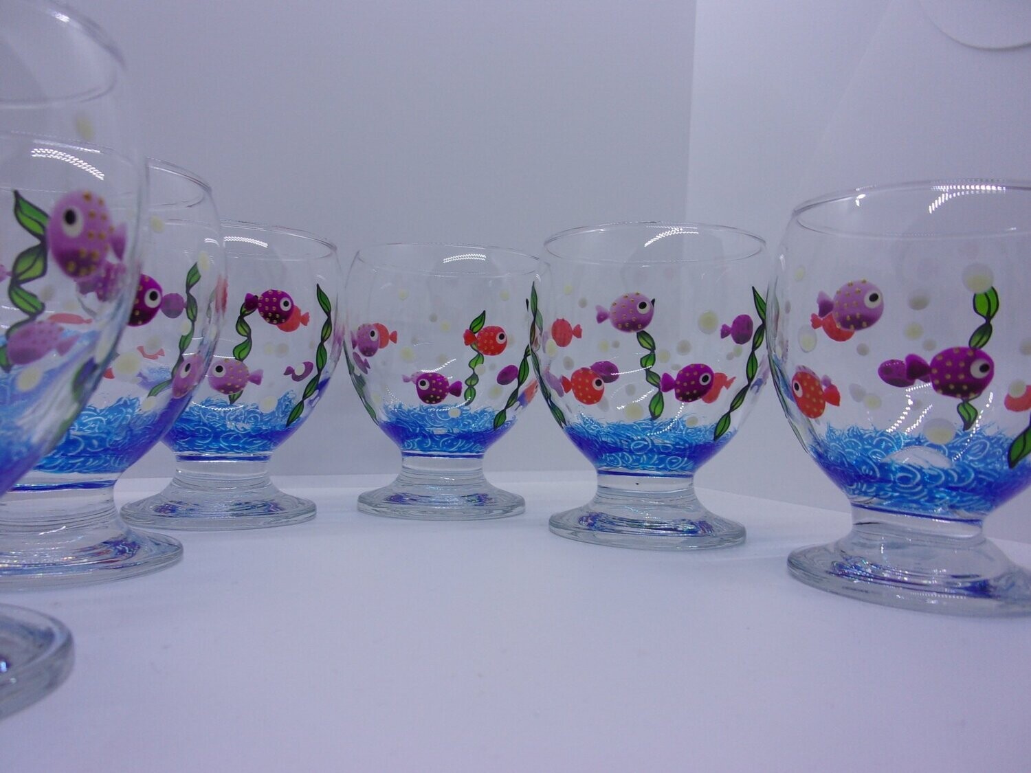 6 Verres à eau, jus de fruits, ou autres 20210705 (90)