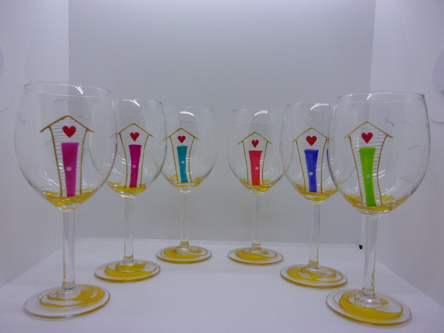 6 verres à vin 30 cl. 20220503 (157)