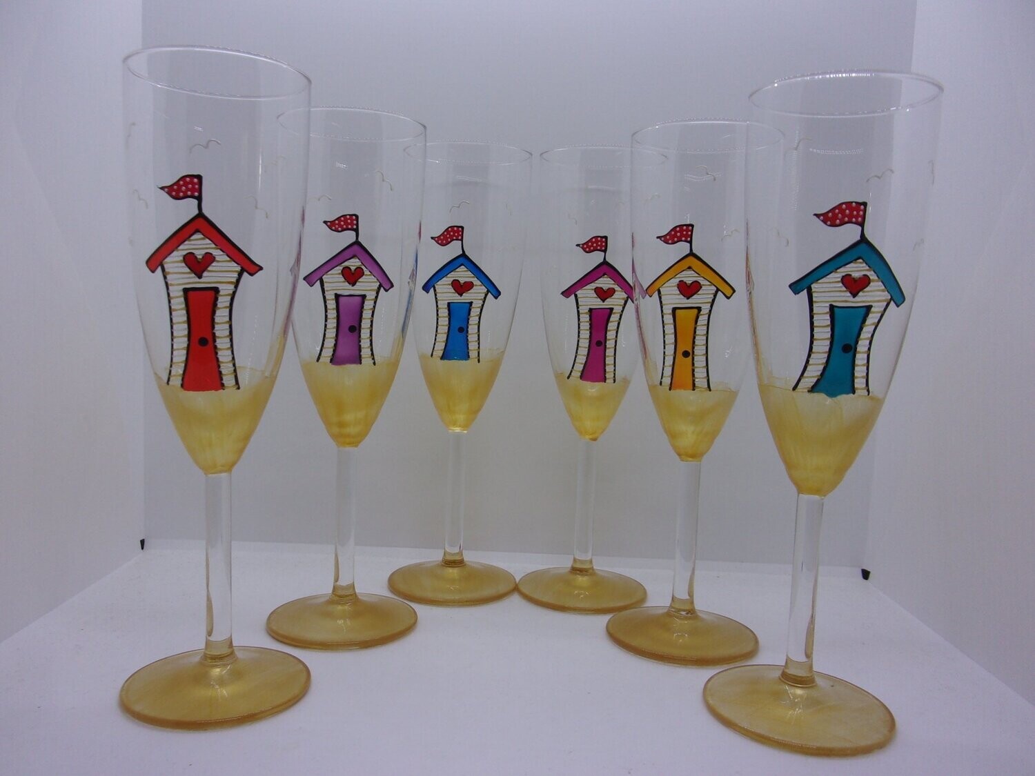 6 flûtes à champagne ... 21cl ... 20220702 (88)