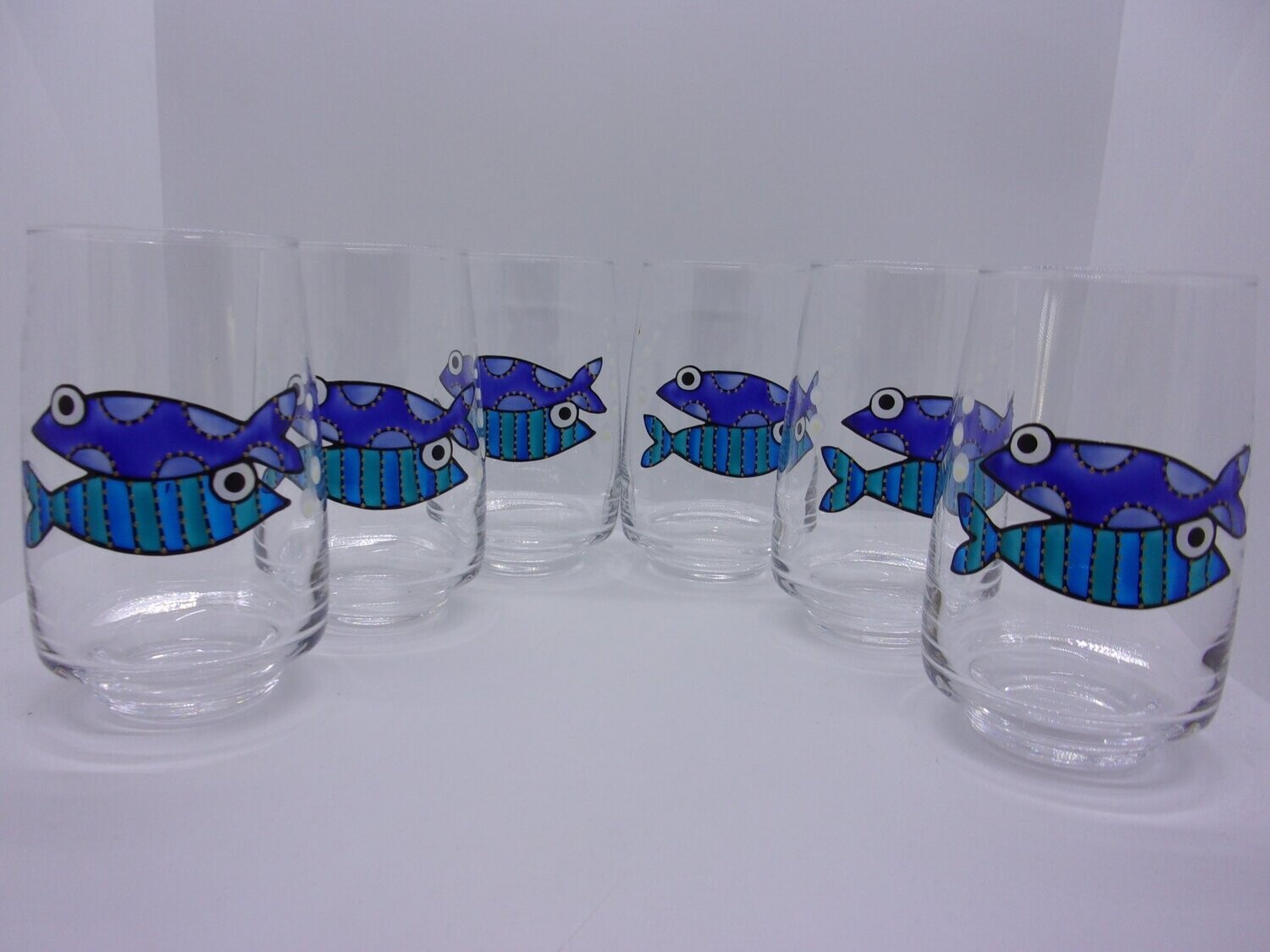6 Verres à eau, jus de fruits... 35cl ... 20220702 (21)