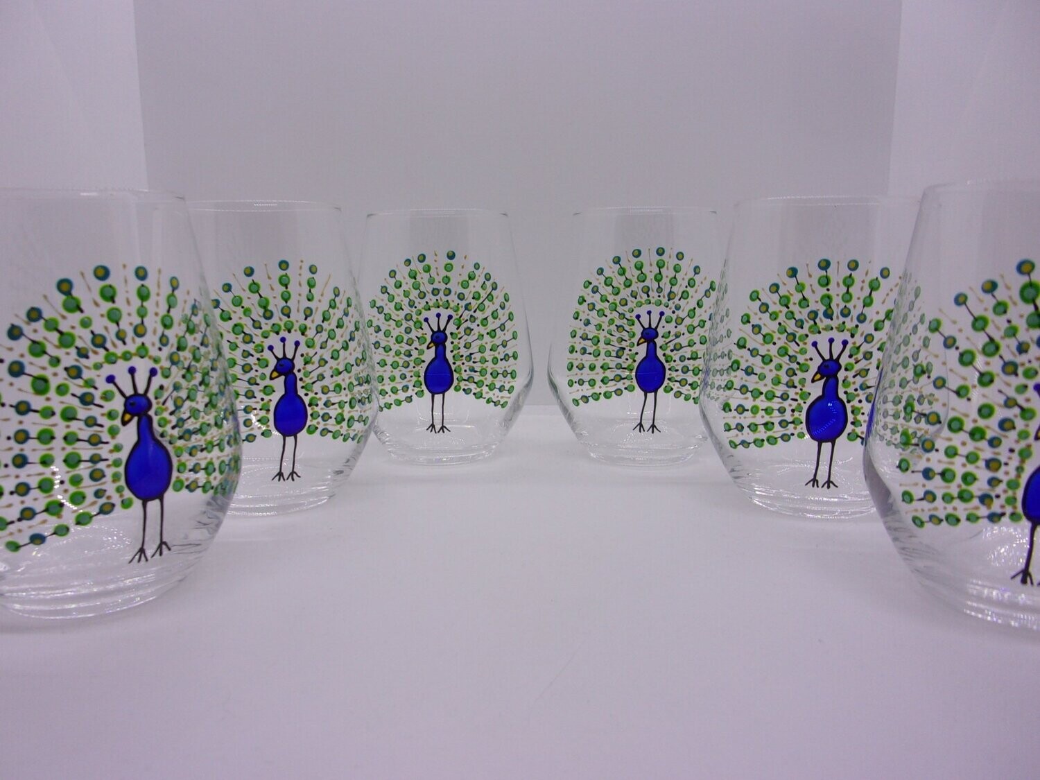 6 Verres à eau, jus de fruits ... 40cl ... 20220702 (40)
