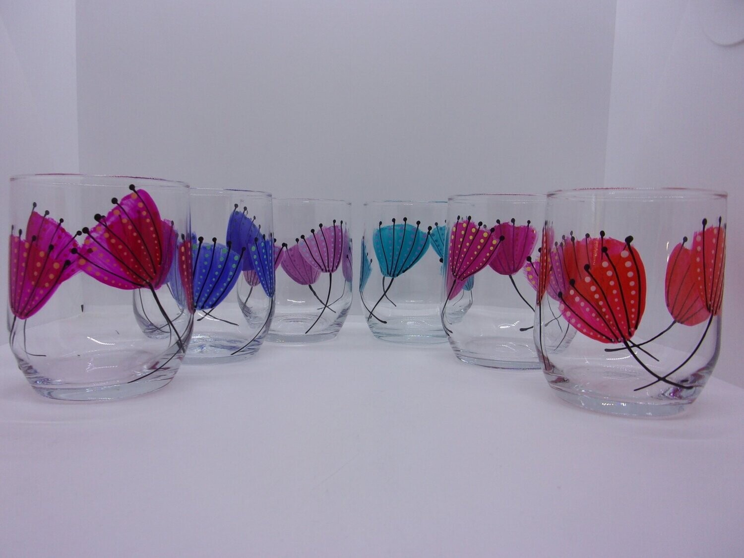6 Verres à eau, jus de fruits ... 31.5cl ... 20220804 (32)