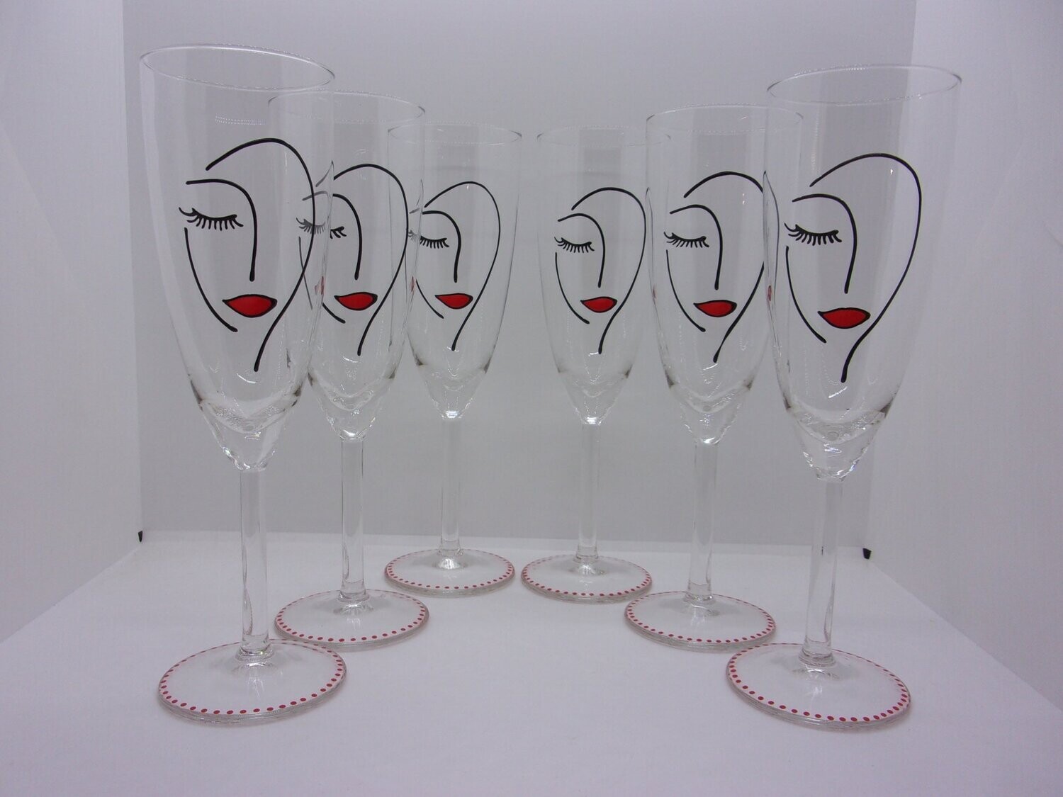 6 flûtes à champagne ... 21cl ... 20220804 (21)