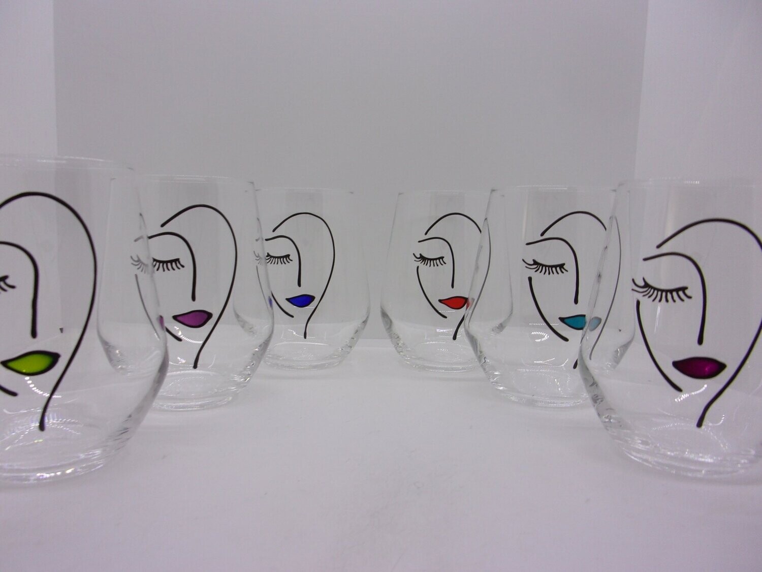 6 Verres à eau, jus de fruits ... 40cl ... 20220906 (54)