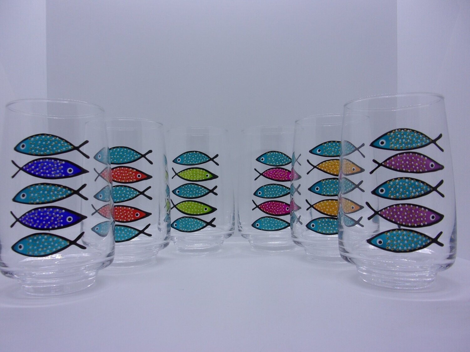 6 Verres à eau, jus de fruits... 35cl ... 20221110 (41)