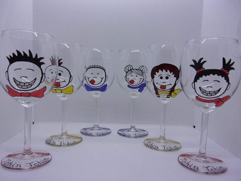 6 verres à vin ...30 cl... 20221110 (71)