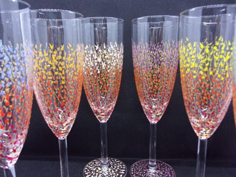 6 flûtes à champagne ... 21cl ... 20221204 (216)