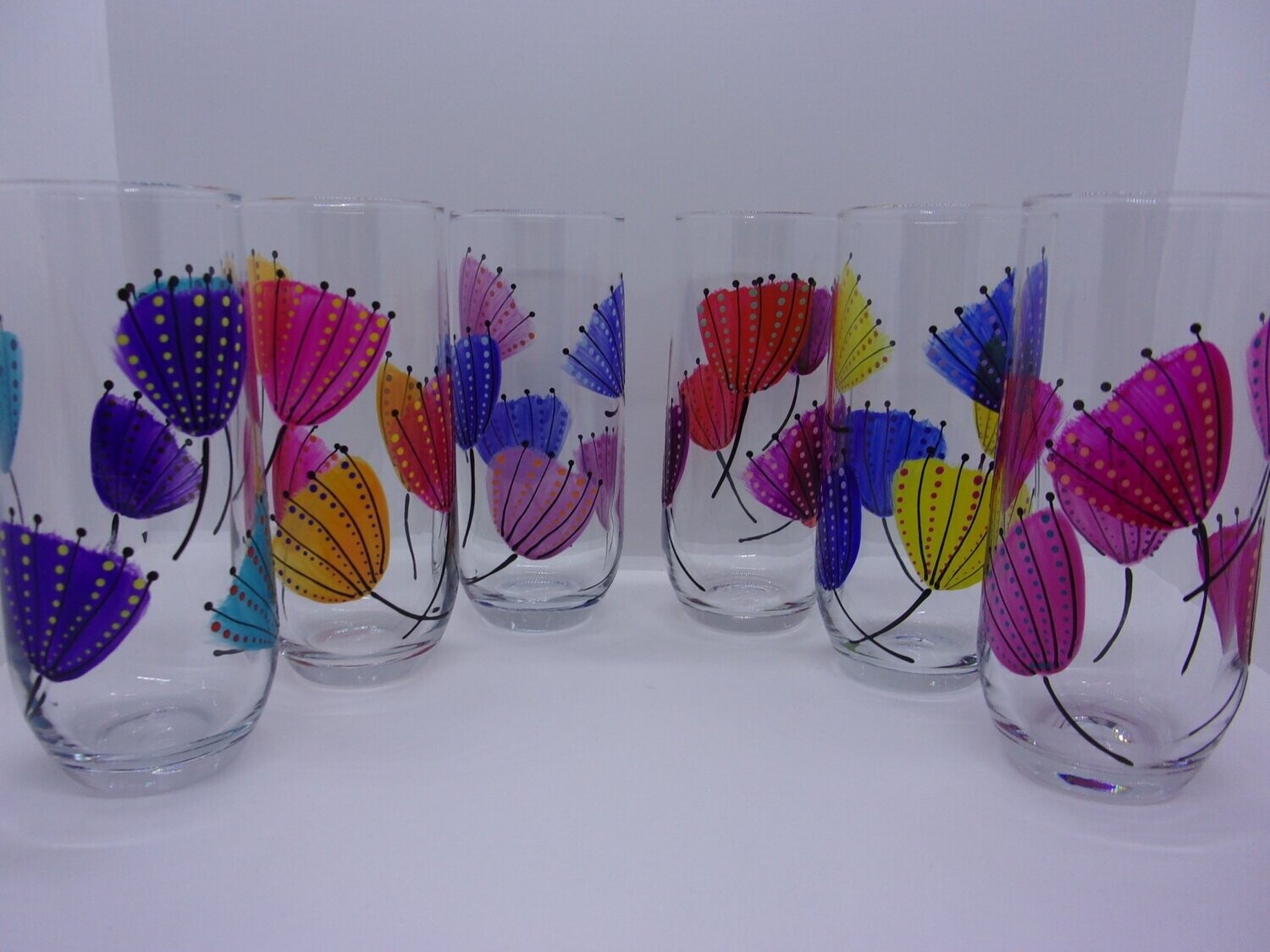 6 Verres à eau, jus de fruits ... 31.5cl ... 20221204 (168)