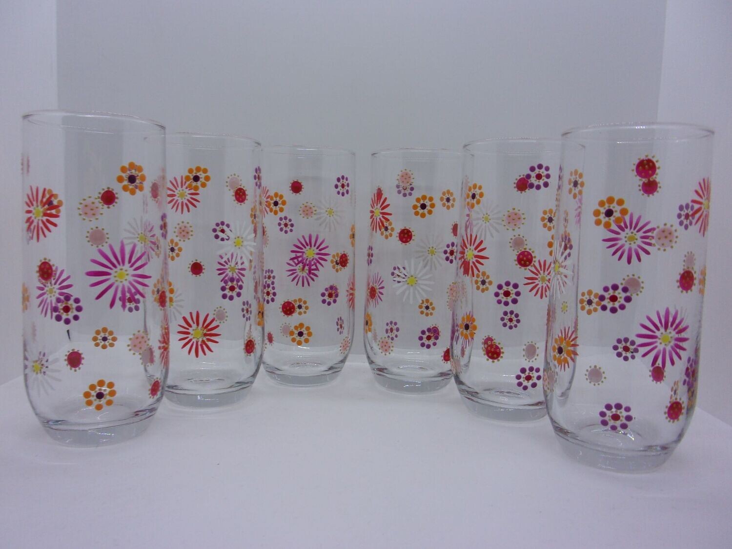 6 Verres à eau, jus de fruits ... 31.5cl ... 20230113 (42)