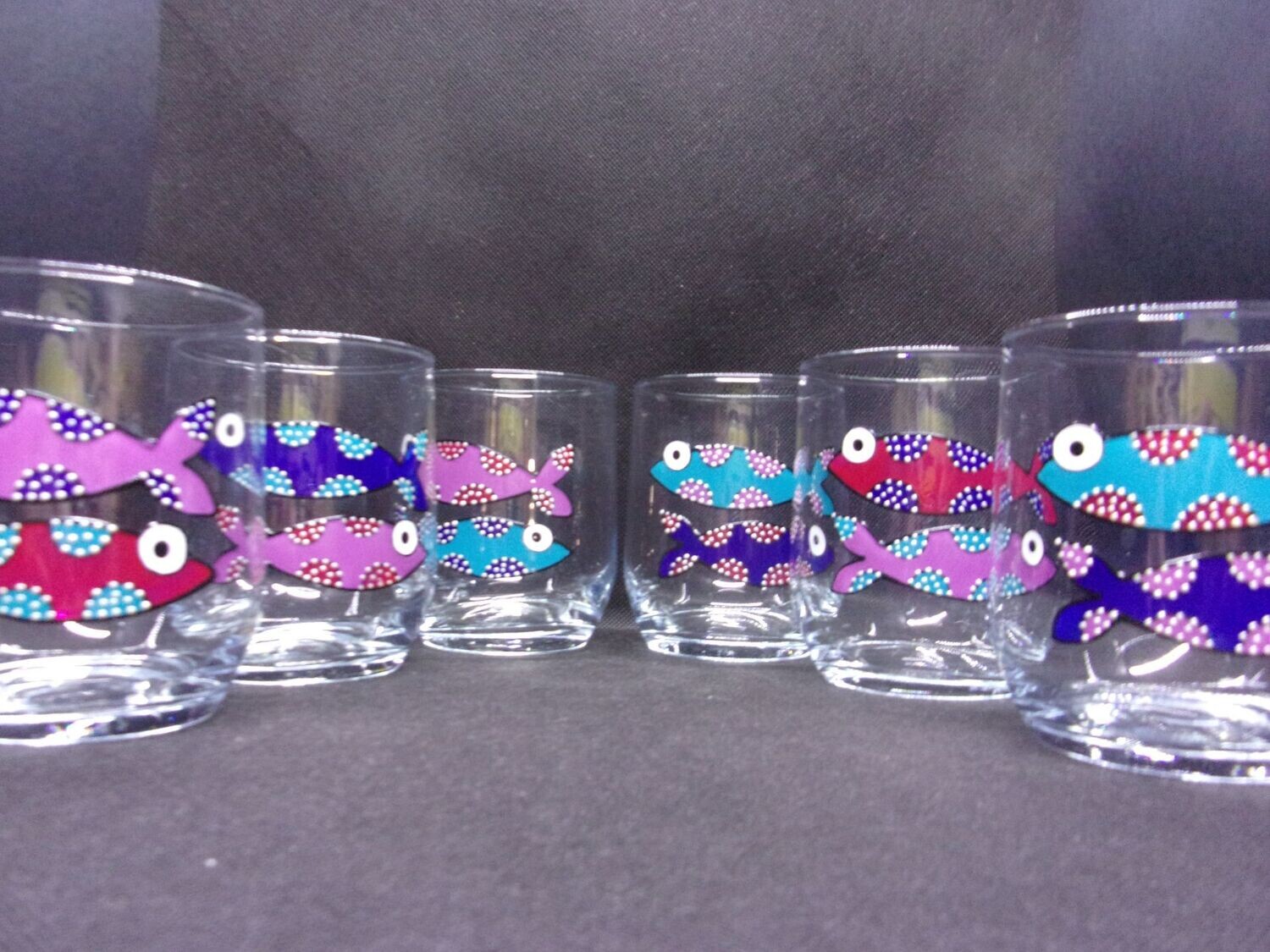 6 Verres à eau, jus de fruits ... 31.5cl ... 20230310 (179)