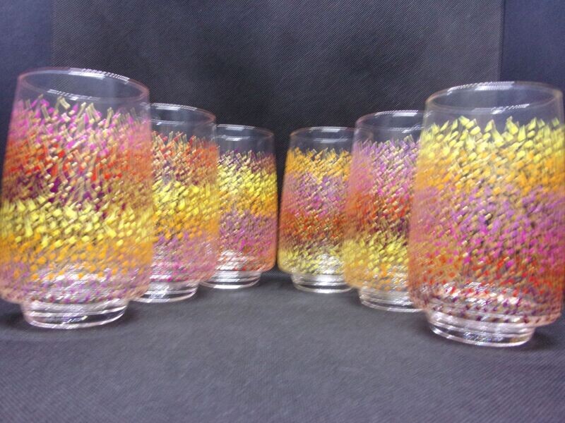 6 Verres à eau, jus de fruits... 35cl ... 20230310 (340)