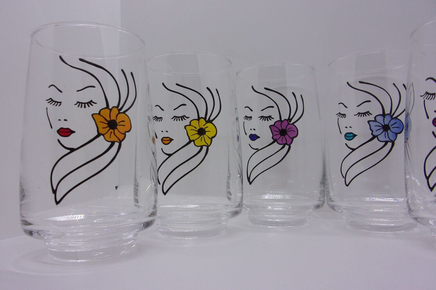 6 Verres à eau, jus de fruits.... 35cl ... 20240202 (82)