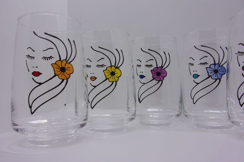 6 Verres à eau, jus de fruits.... 35cl ... 20240202 (82)