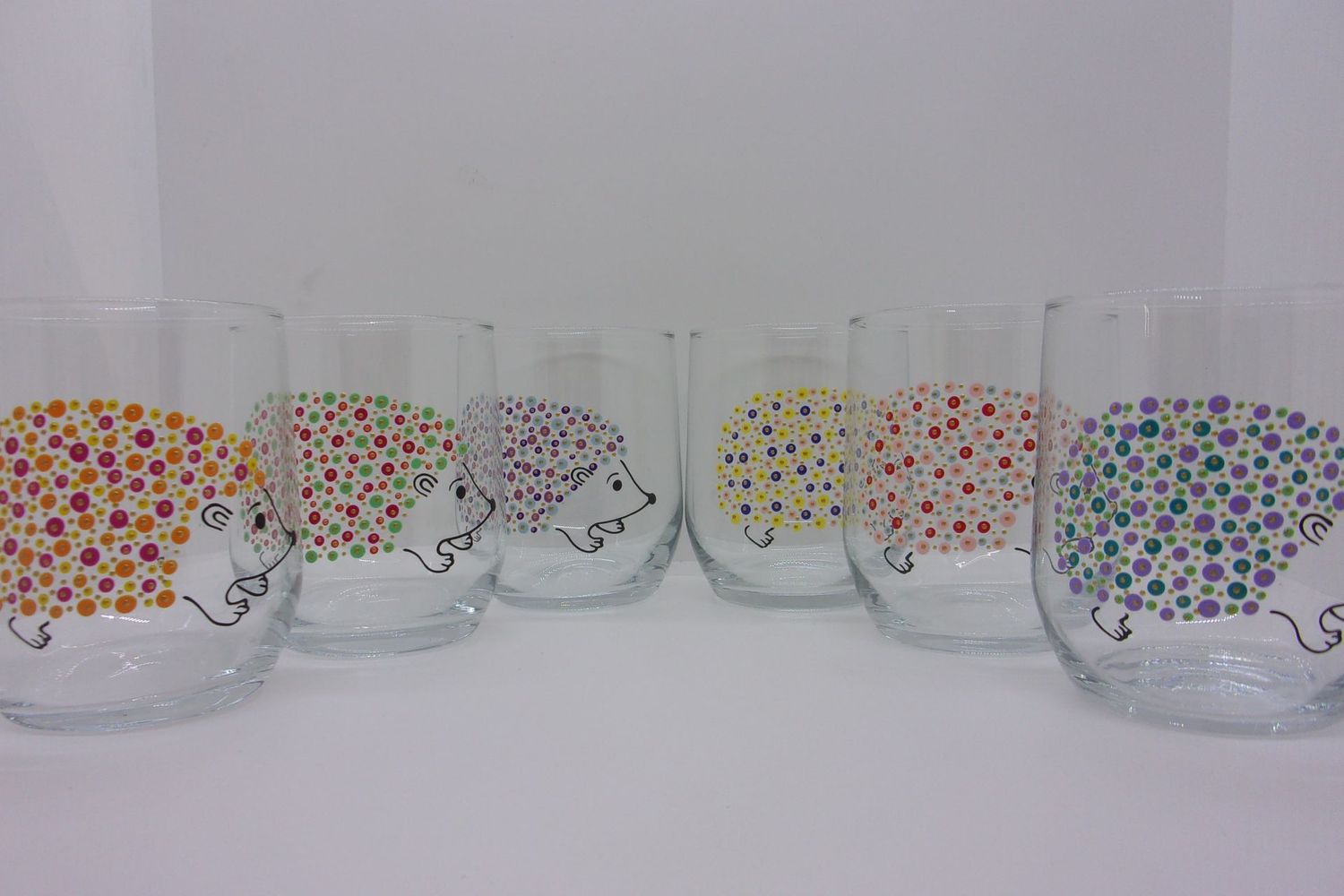 6 Verres à eau, jus de fruits ... 31.5cl ... 20241101 (327)