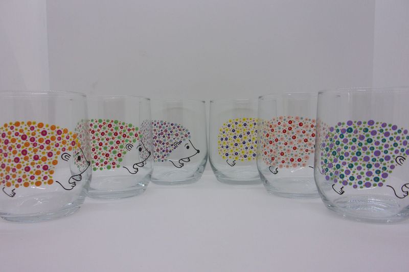 6 Verres à eau, jus de fruits ... 31.5cl ... 20241101 (327)