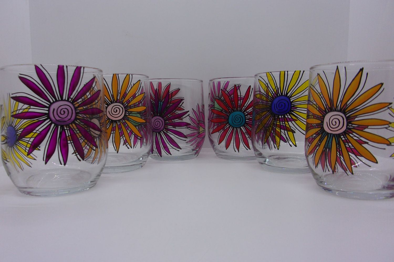 6 Verres à eau, jus de fruits ... 31.5cl ... 20241101 (316)