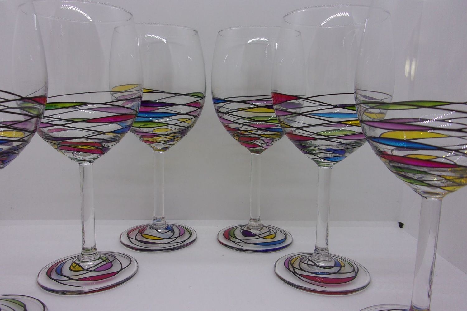 6 verres à vin ...30 cl... 20241101 (370)