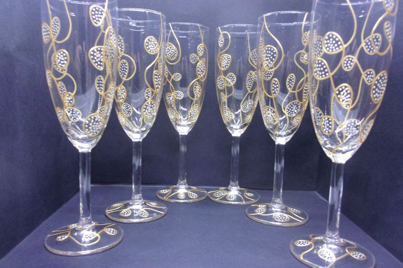 6 flûtes à champagne ... 21cl ... 20241121 (9)