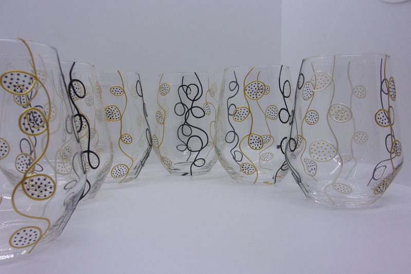 6 Verres à eau, jus de fruits ... 40cl ... 20241208 (37)