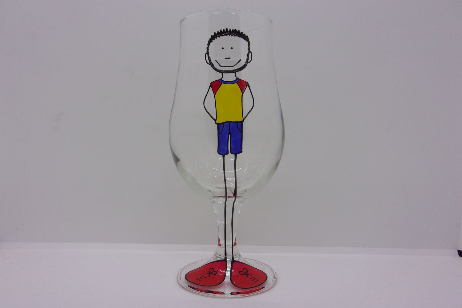 Lot de 2 verres à bière ... 37cl ... 20250309 (279)