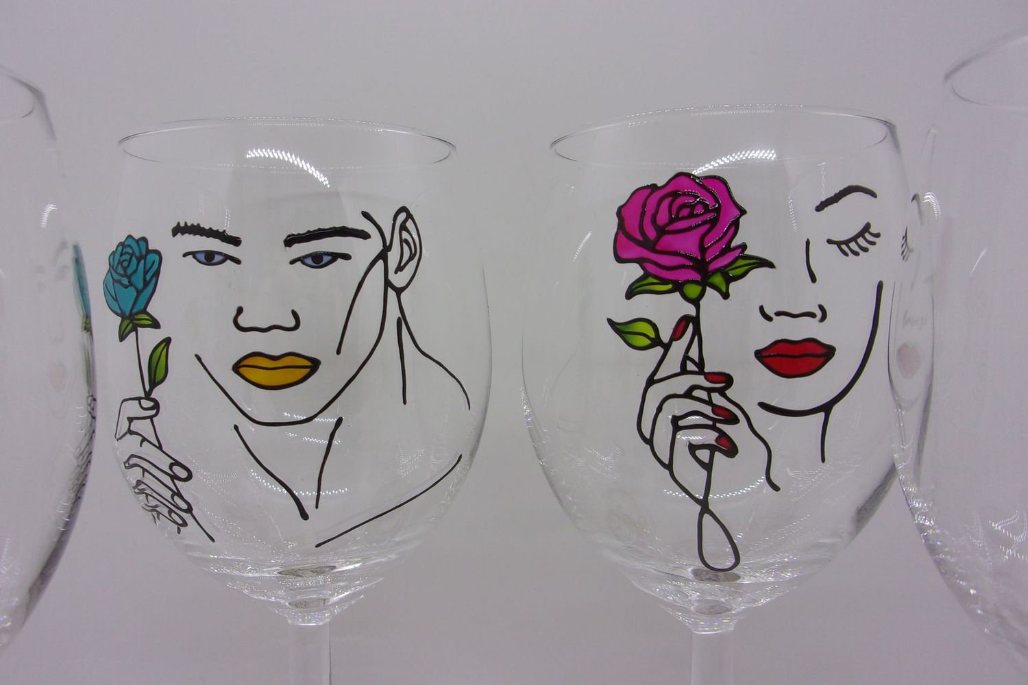 6 verres à vin ...30 cl... 20250309 (128)