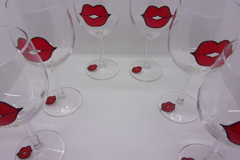 6 verres à vin ...30 cl... 20250309 (43)