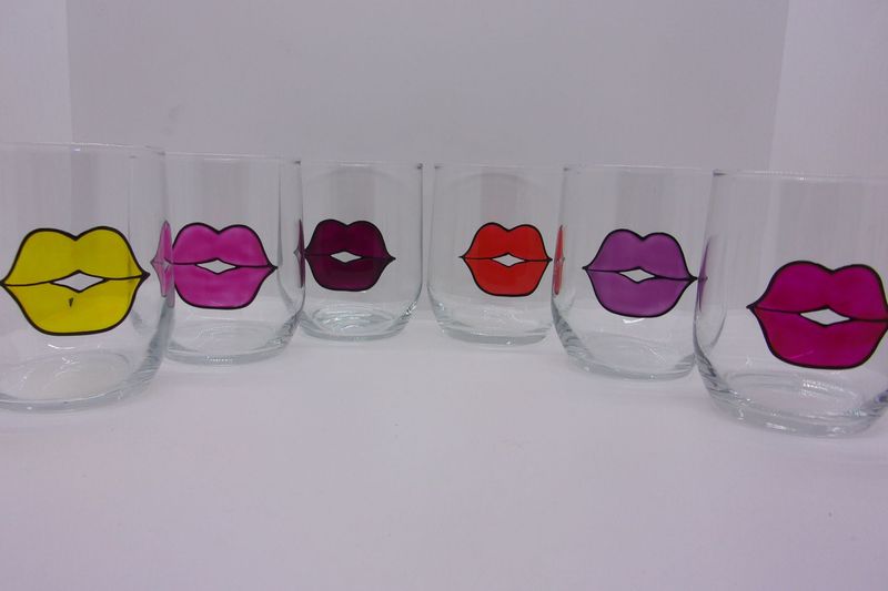 6 Verres à eau, jus de fruits ... 31.5cl ... 20250309 (176)
