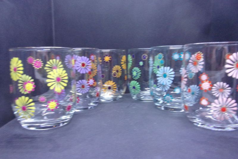 6 Verres à eau, jus de fruits ... 31.5cl ... 20250309 (74)